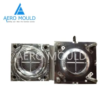 Plastic Floral Design Fruit Bowl Injection Molds