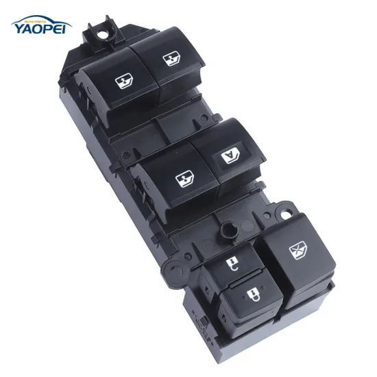 YAOPEI LHD Power Window Master Control Switch For Toyota Hilux Fortuner 2015-2022