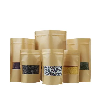 Self-Reliant Biodegradable Food Packaging Bag