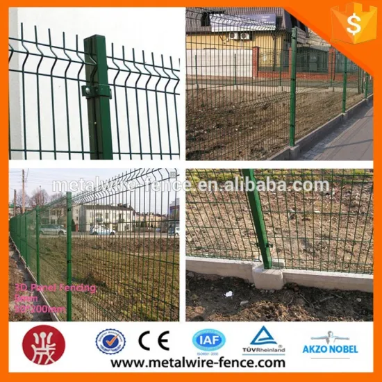 Green coated wire mesh