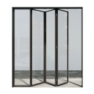 High Quality Hurricane Impact Aluminum Bifold Doors