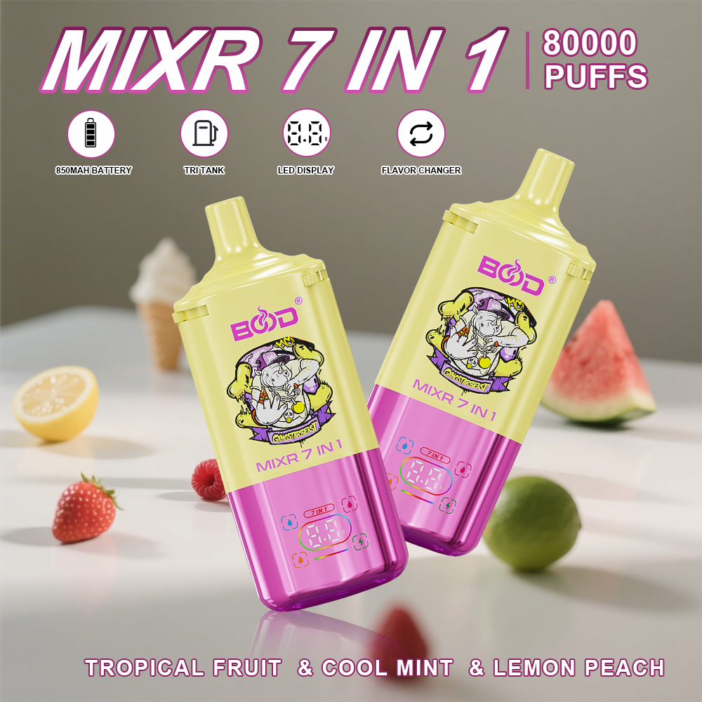 8bood mixr 7 in 1 80k puff vape 