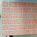 paneles de revestimiento de pared de chapa de piedra sintética