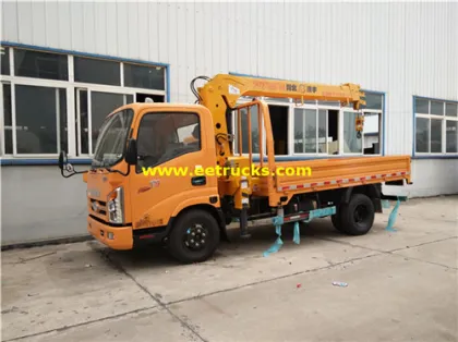 CAMC Folding 8ton Truck Mounted Cranes