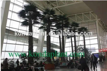 Artificial big tree,decorative palm tree,plastic palm tree