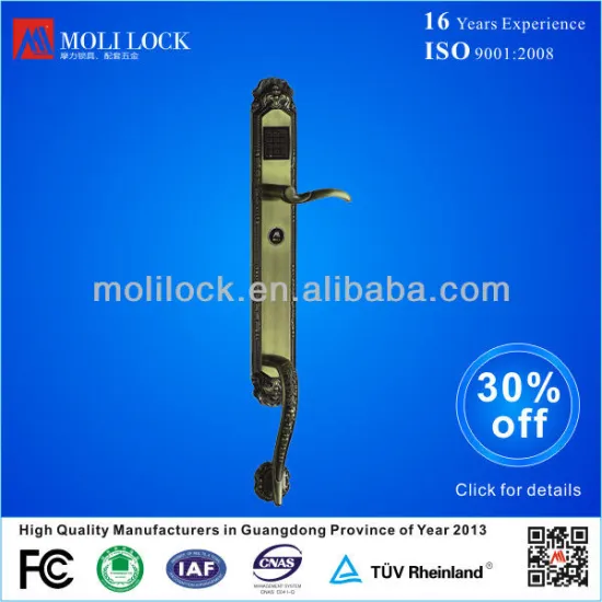 push button door lock,biometric panics lock device price