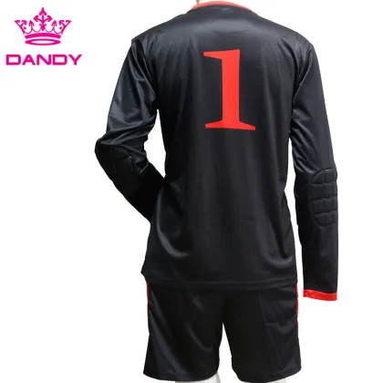 Long sleeve goal keepers soccer jerseys
