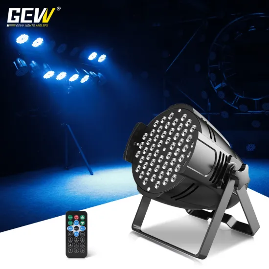 China Factory Price 54*3W LED Par Light with Remote Control for DJ Disco Party