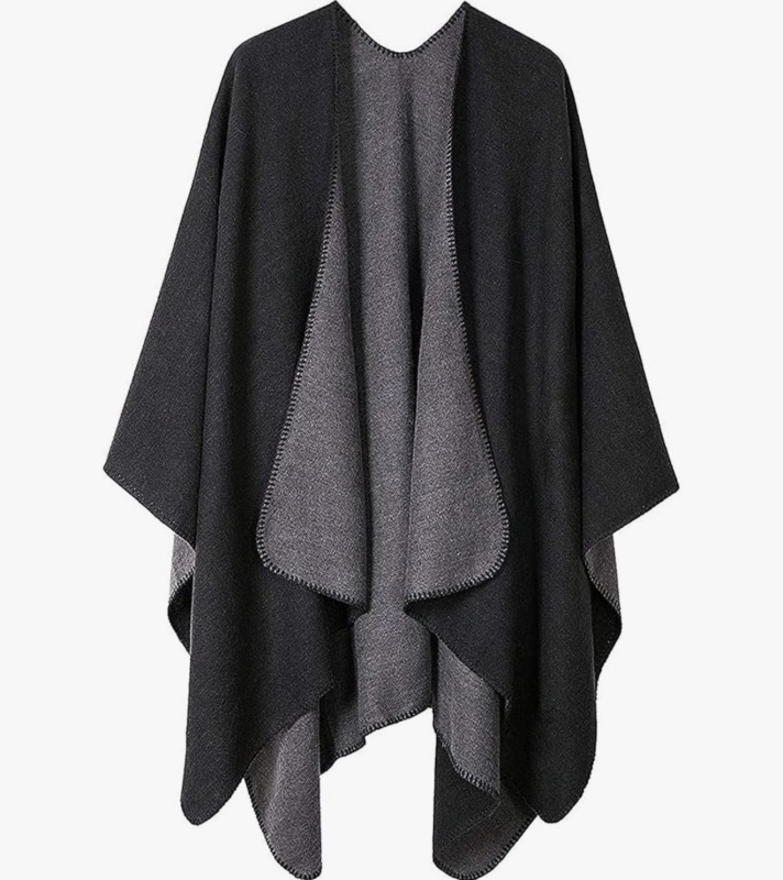 Oversized Front Open Shawl Cardigan