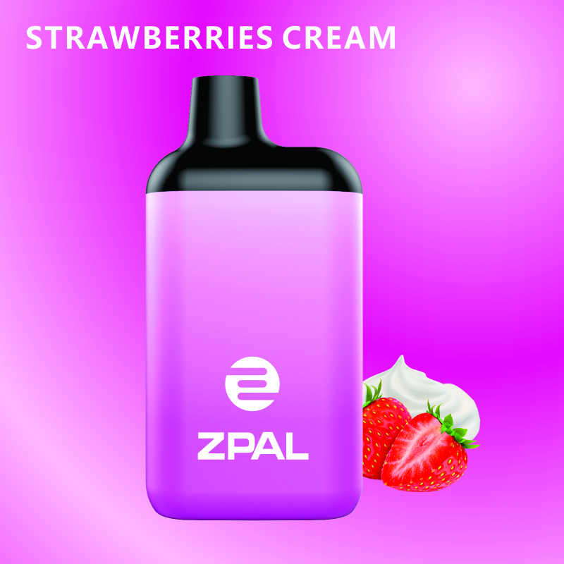 Strawberry cream flavored electronic cigarette