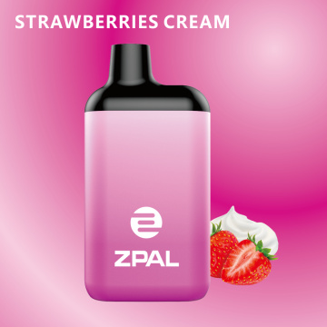 Strawberry cream flavored electronic cigarette