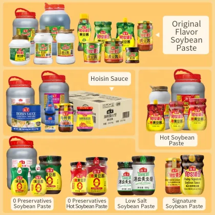 HADAY Brand Certified Safe Soybean Sauce Paste - Natural Fermentation, Original Flavor