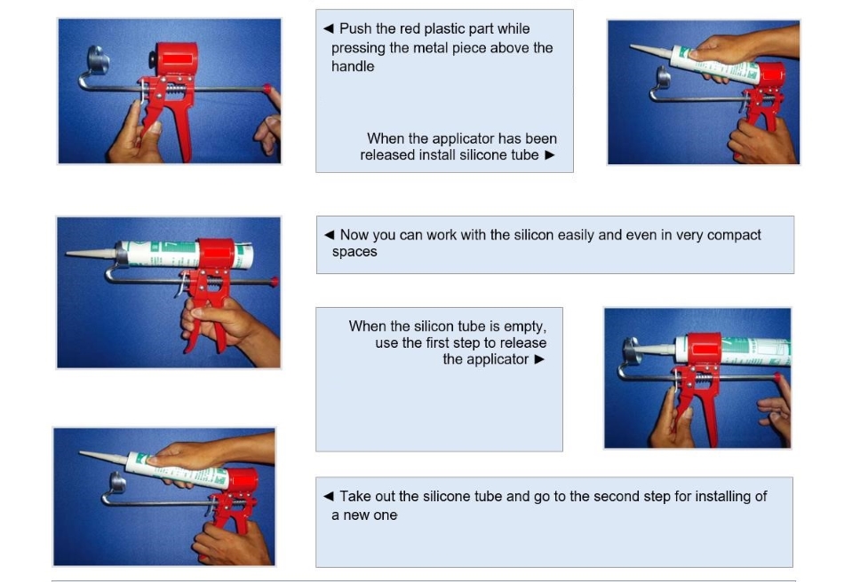 metal caulking gun