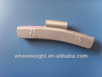 plastic-coating Pb(lead) clip on wheel weights