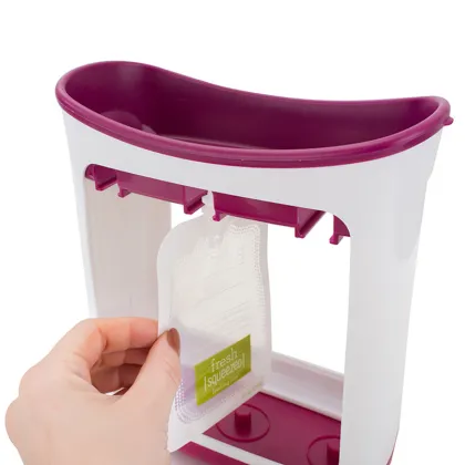 Baby Food Maker Organic Food Grinder For Newborn Fresh Fruit Juice Containers Storage Baby Silicone Kids Insulation Bags