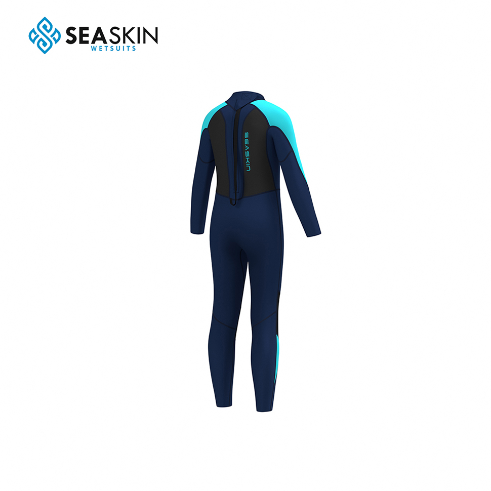 Seaskin Long Sleeve Child Neoprene Wetsuit untuk berselancar