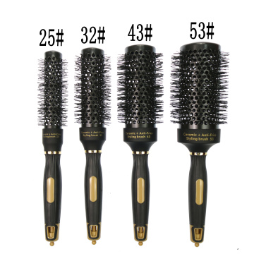 Ceramic Round Hair Brush for Smooth Hair