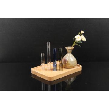 Tubo de cachimbo de vidro duplo moderno