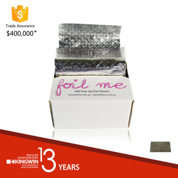 Pre-Cut Pop Up Hair Aluminum Foil