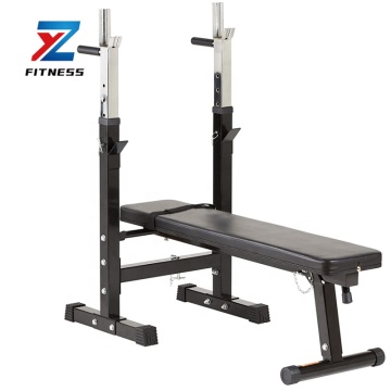 ZYFIT Foldable Workout Bench for Home Gym: Press, Squat, and Strength Training