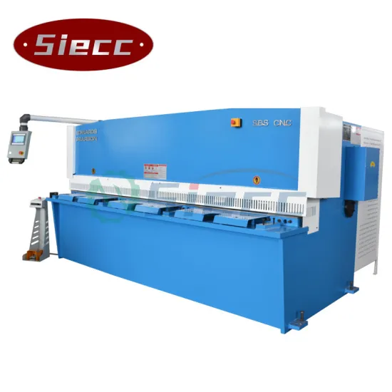 8X3200 Motor Hydraulic Guillotine Sheet Metal Shearing Machine with ESTUN E21s Controller