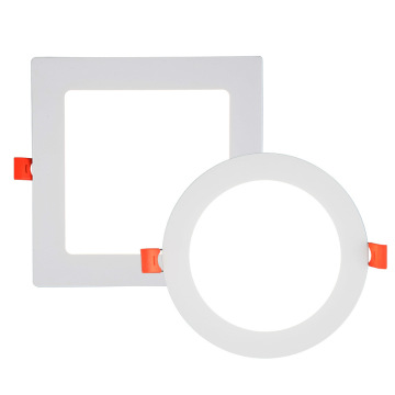 3W kare ve yuvarlak ultra ince LED panel ışığı gömülü