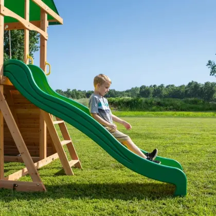 cedar Wooden childrens swings