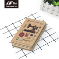 Custom Small Garden Town Life Metal Cover Notebook Diarbook