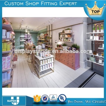 professional custom interior decoration beauty perfume shop modern design