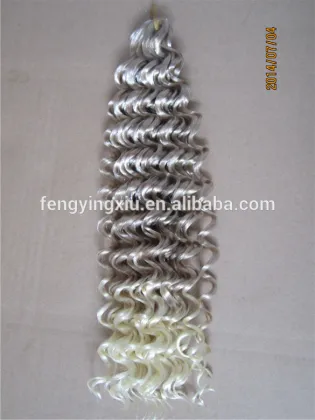 beauty fashion cheap synthetic hair extension red color