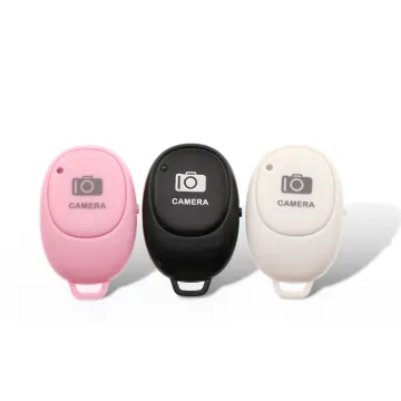 Wireless Mini Remote Control for Camera Selfie Stick - Shutter Release for iOS/Android