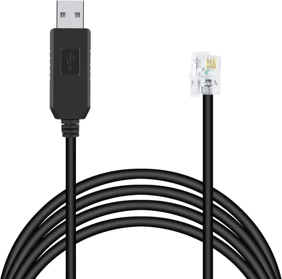 USB RS232 Adapter to 4p4c RJ9 Connector