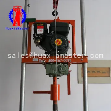 SJQ gasoline engine water well drilling rig