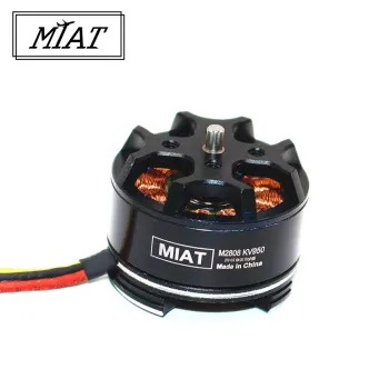 High-Speed M2808 Brushless Racing Motors: KV950, KV1100, and KV1360 Models for 2S-4S RC Drone Applications