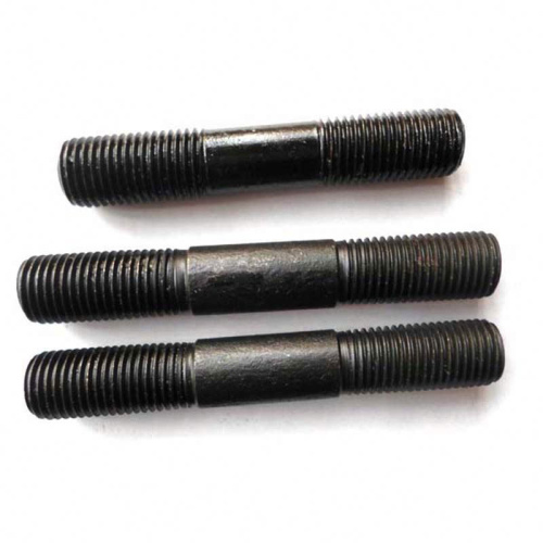 Rosca completa do parafuso prisioneiro de óxido preto de alta resistência