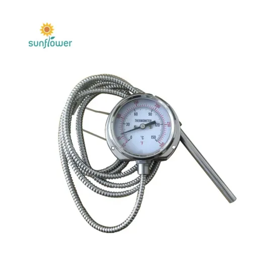 Magnetic Wooden Fireplace Top Gauge: Flue Pipe Temperature Thermometer