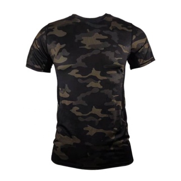 T-shirt mimetizzanti traspiranti esterni esterni tattici