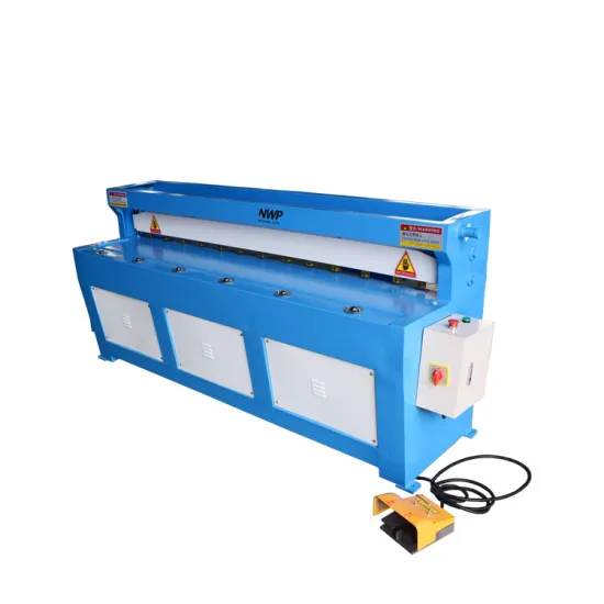 Bestselling Electric Guillotine Shearing Machine for 6ft Sheet Metal