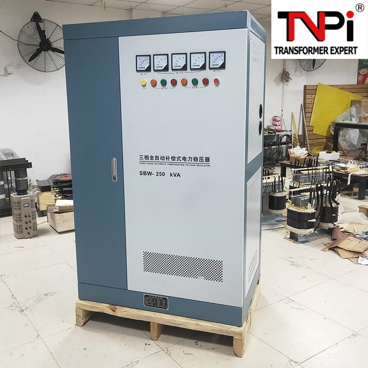 Régulateur de tension industrielle SBW 80KVA