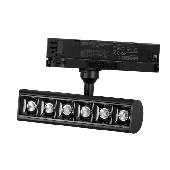 Flicker-Free Anti-Glare LED Linear Track Light with Integrated Driver (3/4 Wires), 14W, 2700-7000K CCT Optional, 5 Years Warranty