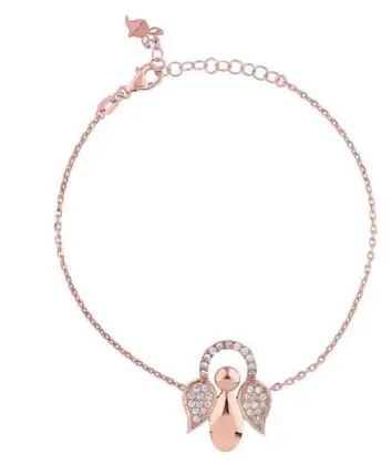 Guardian Angel Bracelet Rose Gold