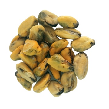 cleaned mussel meat no sand no clay