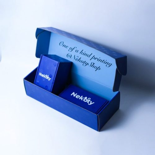 Printed Logo Kraft Customized Cardboard Mailing Boxes