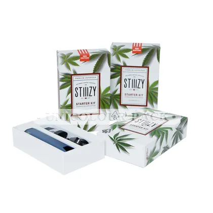 Rigid cardboard CBD vape cartridge, vape hardware packaging