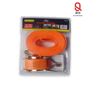 Reliable Heavy Duty Tie Down with Dual Hooks