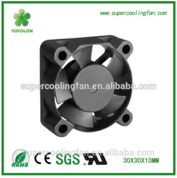12v 30x30x10mm dc brushless cooling fan for radiator cooling