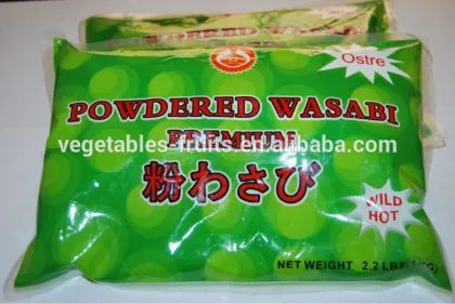 new seasoning spicy wasabi powder