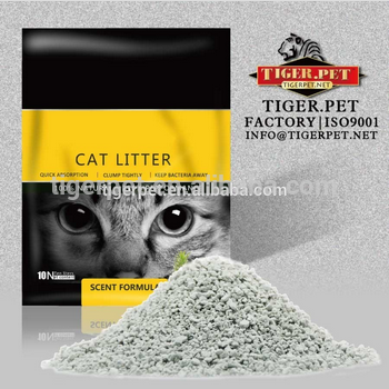High quality good anti-bacteria clumping bentonite cat litter