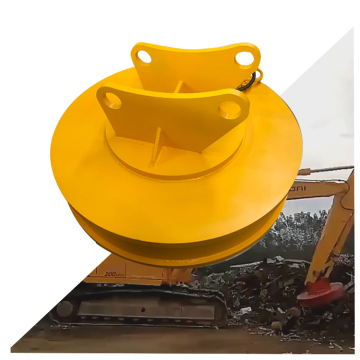 Máy xúc luyện kim loại phế liệu