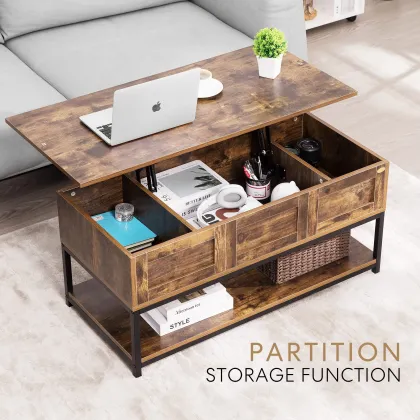 Adjustable Wooden Laptop Desk and Coffee Table for Home Office, Hospital, Salon or Maison